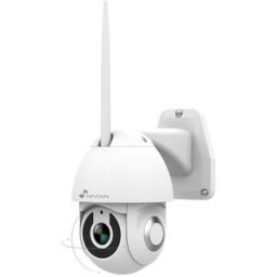 Nivian Cámara Wi-Fi de exterior motorizada 2K NVS-IPC-0S2 con IA, blanco. Blanco