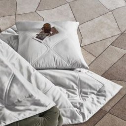 Frette Edredón algodón Ripple . (Cama 180 cm) Blanco