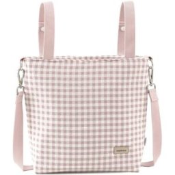 Cambrass Bolso talega para silla de paseo Textil. Oro Rosa niño