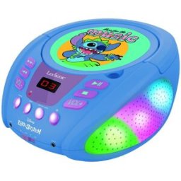 Lexibook Reproductor de CD de Disney Stitch Bluetooth .