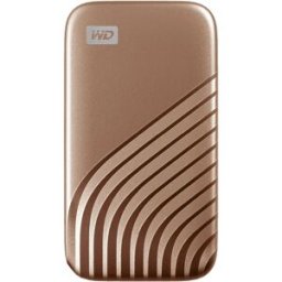 Western Digital Disco duro externo SSD My Passport 1TB USB 3.1 Oro. Oro