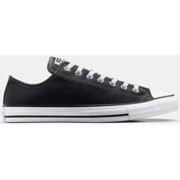 Converse Zapatillas casual unisex Chuck Taylor All Star Baja Piel . (37) Negro