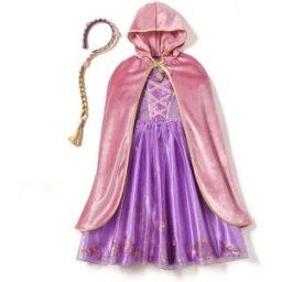 Disney Disfraz Infantil Rapunzel Deluxe . (De 5 a 6 años)