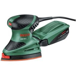 Bosch Lijadora Mouse Eléctrica con cable a red 160 W PSM 160 SET. Verde