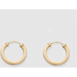 El Corte Inglés Pendientes Minimal de aro en oro El Corte Ingles. Oro
