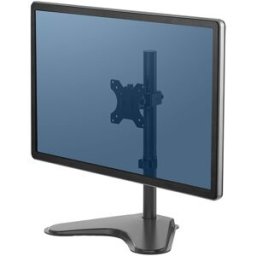 Fellowes Brazo elevador para monitor con peana Seasa, para 1 pantalla. Negro