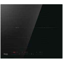 Hisense Placa inducción con 3 zonas + zona Flex - HI6352BSCE. Negro