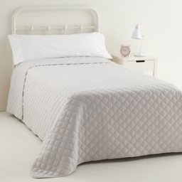 El Corte Inglés - Mini Home Edredón Silky Mini Home - El Corte Inglés. (Cama 90 cm) Gris
