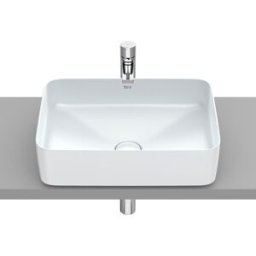 Roca Lavabo sobre encimera Square Inspira . (50 cm) Perla