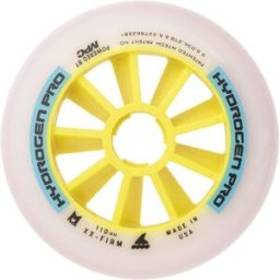 Rollerblade Ruedas para patines HYDROGEN PRO 110mm XX-FIRM . Blanco