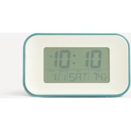 Acctim Reloj despertador digital rectangular Alta . Azul