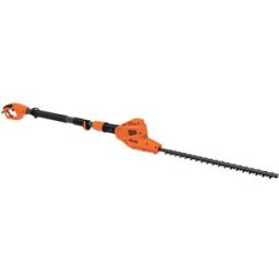 Black & Decker Cortasetos pértiga. Naranja / Negro