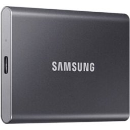 Samsung Disco duro externo SSD PSSD T7 1 TB, USB 3.2. Negro