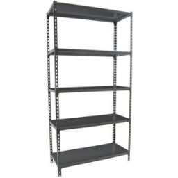 SIMONRACK Estantería metálica Simonclick Megaplus 5 Baldas 120x200x40 cm. (120 x 200 x 40 cm) Antracita / Gris