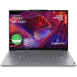 Lenovo Portátil Yoga Slim 7 14ILL10 Copilot+PC, Intel Core Ultra 7-258V, 32GB, 1TB SSD, 14', W11. Seashell