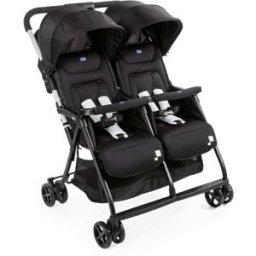 Chicco Silla de paseo Gemelar Ohlalà Twin. Negro niño