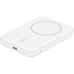 Belkin Batería externa inalámbrica magnética 2500 mAh compatible con MagSafe. Blanco