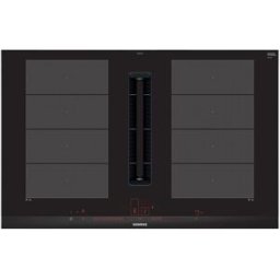 Siemens Placa inducción extractor integrado - EX875LX67E. Negro
