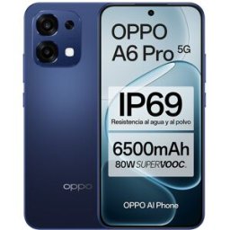 Oppo A6 Pro 5G 8GB + 256GB móvil libre + Funda. (256 GB + 8 GB RAM) Stellar Black