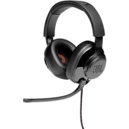 JBL Auriculares Gaming con micrófono y cable Quantum 200. Negro