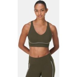 Sweaty Betty Top de mujer Power Pulse Bra . (M) Verde