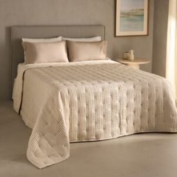 El Corte Inglés - Room Edredón algodón y lino Brett. (Cama 180 cm) Beige