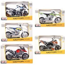 Maisto Colección Moto Cross Metal 1:12 .