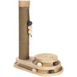 Designed by Lotte Rascador para gatos poste Inez. Beige