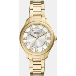 Fossil Reloj de mujer Gilmore ES5395 de acero dorado. Plateado
