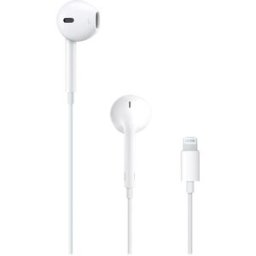 Apple Auriculares de botón EarPods con conector Lightning. Blanco