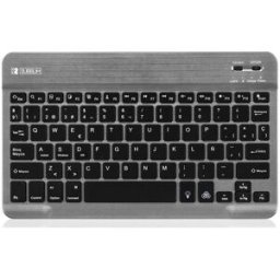 SUBBLIM Teclado Bluetooth con teclas retroiluminadas. Gris