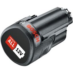Bosch Batería PBA 12V 2.0Ah O-B. Negro