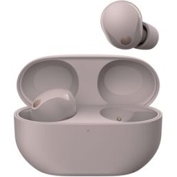 Sony WF-1000XM5 Inalámbricos Cancelación de ruido, 24 h de batería, micrófono, Auriculares compatibles asistentes de voz, para iOS, Android y PC. 220 Rosa palo