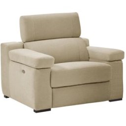 El Corte Inglés Sillón relax eléctrico tapizado City . Beige