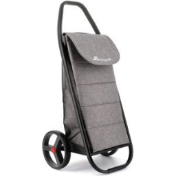 Rolser Carro de la compra Com Tweed Polar 8 Black Tube . Gris