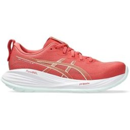 ASICS Zapatillas de running de mujer Gel-Cumulus 27 . (42) Rosa / Blanco
