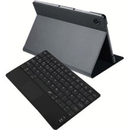 Samsung Funda con teclado SilverHT para tablet Galaxy Tab A11+. Gris
