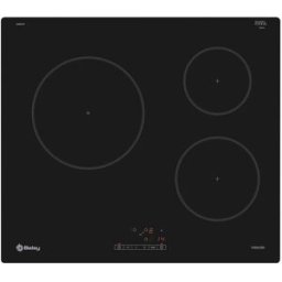 Balay Placa inducción 3 zonas de cocción - 3EB864FR. Negro