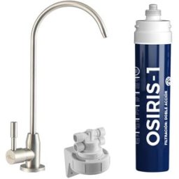 BBAGUA Filtro Agua con doble Acción bajo Encimera Osiris 1. Acero Inox