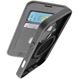 Cellular Line Funda libro negra Cellularline Magsafe para iPhone 16. Negro