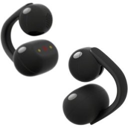 Sony Auriculares inalámbricos LinkBuds Clip, Bluetooth, IPX4, 37 horas de Batería. Negro