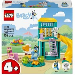 Lego Juego de construcción Diversión en el Parque de Juegos con Bluey y Chloe Bluey - 11201.