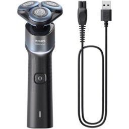 Philips Afeitadora eléctrica Serie 5000X, máquina de afeitar hombre en seco y mojado, 50 min autonomía, uso en seco y mojado.