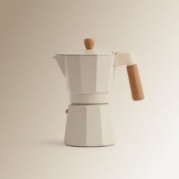 El Corte Inglés Cafetera italiana Deco Crema . (6 Tazas) Crema