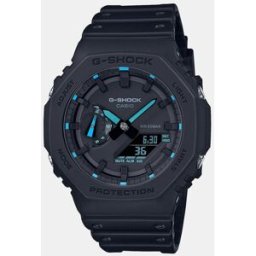 Casio Reloj de hombre G-Shock 2100 Series GA-2100-1A2ER de resina negro. Negro