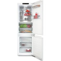 Miele Frigorífico combi integración PerfectFresh Pro, iluminación LED - KFN 7744 C 125. Blanco