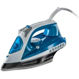 Russell Hobbs Plancha de vapor Supreme Steam Pro con suela de cerámica.. Azul