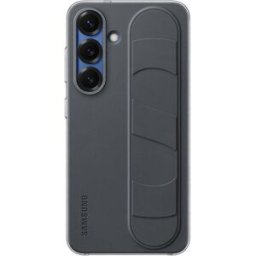 Samsung Funda con soporte negra para Galaxy S25. Negro