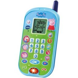 Vtech Móvil de juguete El teléfono de Peppa Pig .