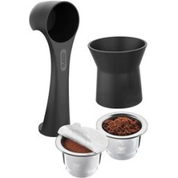 Gefu Kit de cápsulas de café . Negro